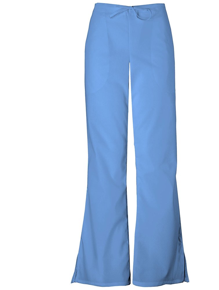 CHEROKEE 'Flare Leg Drawstring Pant' Scrub Bottoms Ciel