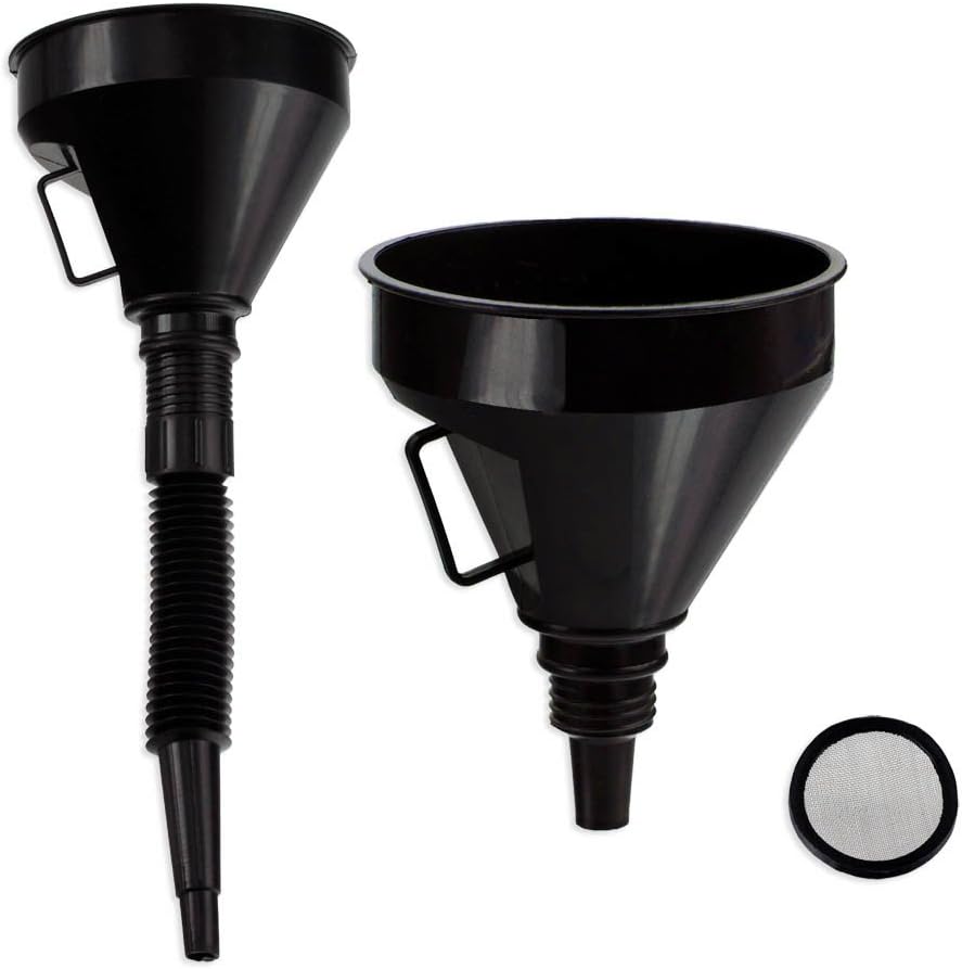 ProTool 3-in-1 Multi-Purpose Funnel with Extension & Removable Debris Screen