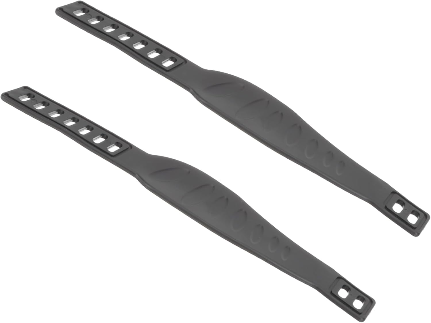 Toyvian 1pair Sports Bike Pedal Straps Extendable Toe Cages Bike Toe Straps for Exercise Pedals Quick Release