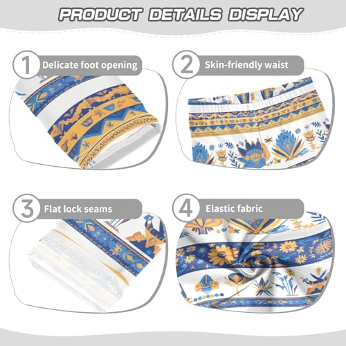 Vector Illustration Ukrainian Folk Pattern Kids Baby Girls Active Leggings Stretch Full Length Yoga Pants Sports3
