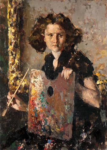 Peinture Pour la Décoration de la Chambre Toile Vincenzo Irolli 60x90cm Finition Galerie