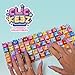 Clickeez Series 2 5-Pack | 5 Collectible Character Keyboard Keys Click and Clack | Create Your Own Keychain | Ages 6+