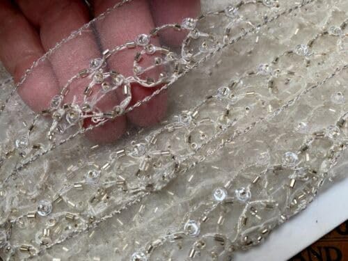 Ivory *Hand Beaded 1.25