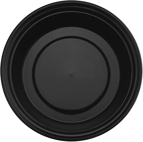 Miniatura 6 de TIYA - Recipientes de comida para llevar, 24 onzas, paquete de 150 unidades con tapas, cuencos redondos de plástico para almacenamiento de