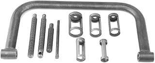 aqxreight - Compressor de mola de válvula, 10 peças kit compressor de mola de válvula ferramenta de remoção de mola para carros, furgões e motos
