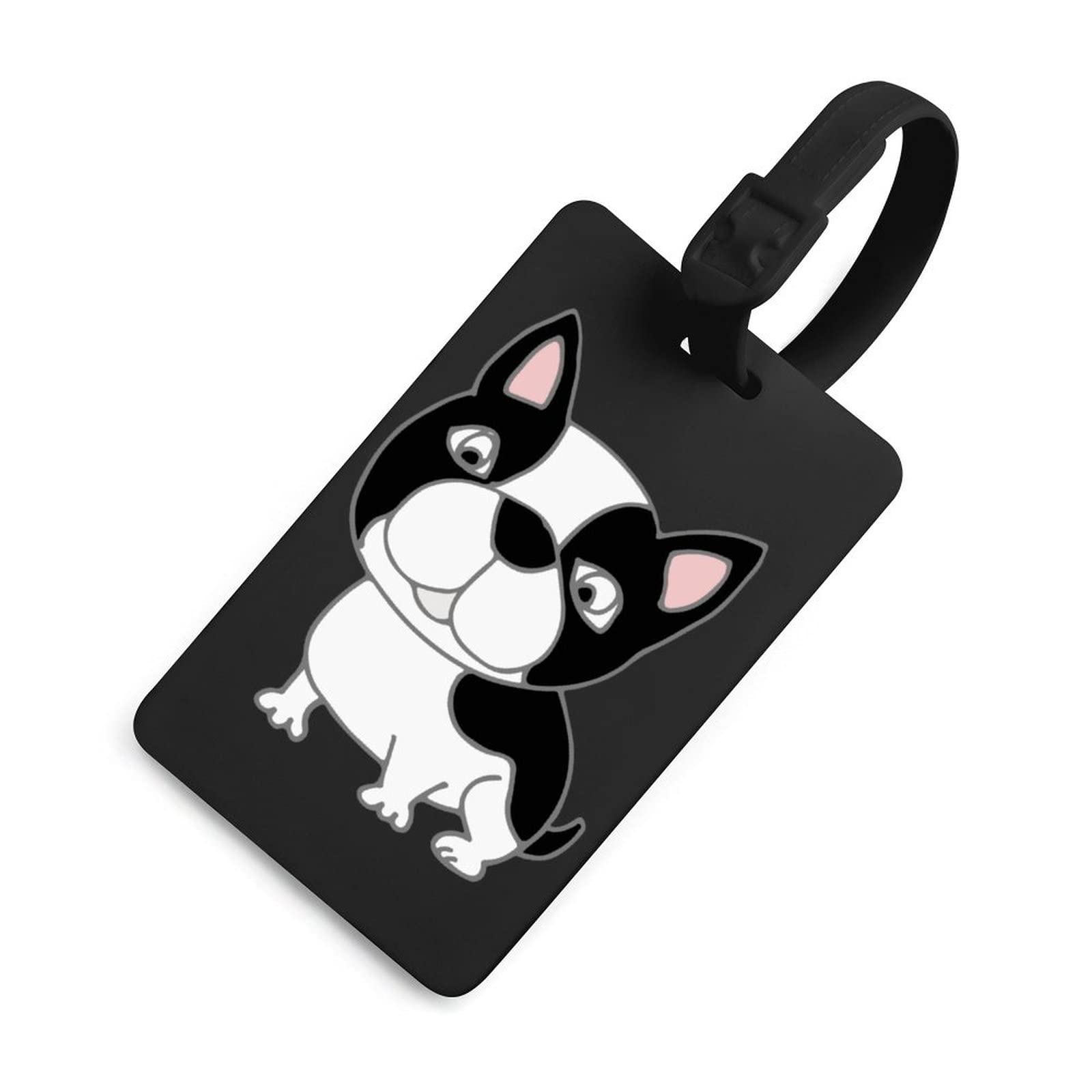 Amazon.co.jp: ネームタグ 荷物タグ 萌え子犬 ワンちゃん ボストン 