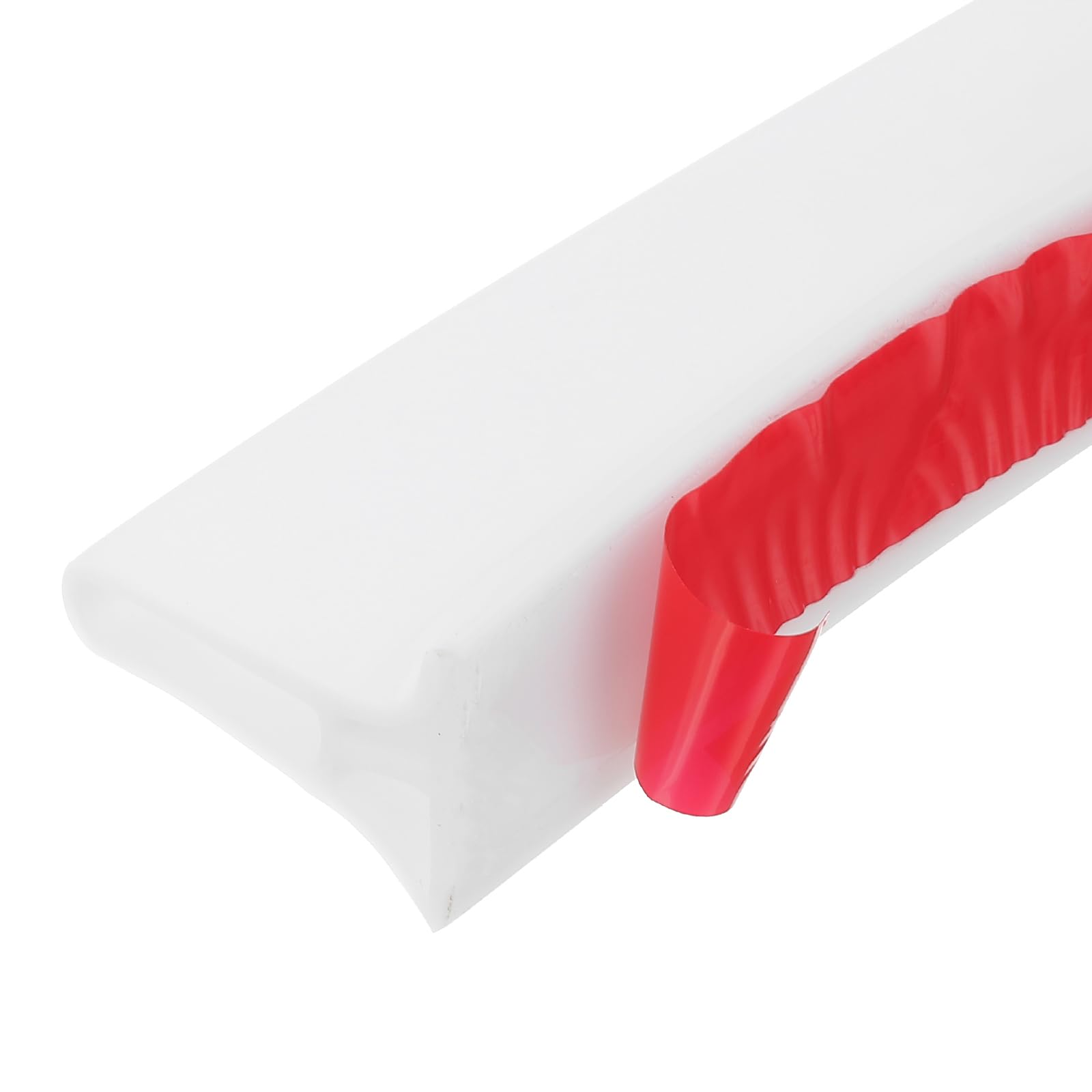 Seuil de douche pliable PATIKIL en silicone blanc de 99 cm pour salle de bain