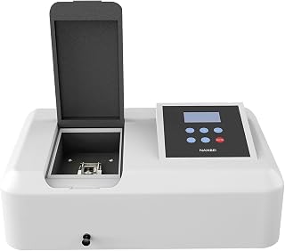 NANBEI NV-T1C Portable Visible Spectrophotometer 320-1100nm LCD Digital Lab Tool ±2nm Accuracy USB Tungsten Lamp