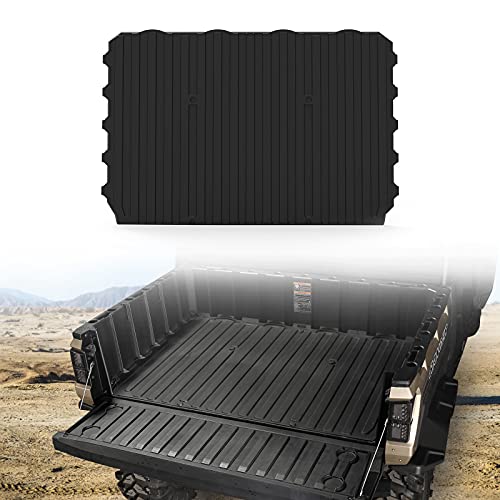 Weekly Top Sale A & UTV PRO Ranger Rubber Bed Liner, Compatible with 2018-2022 Polaris Ranger XP 1000 Crew Cargo Truck Rear Bed Mat , All Weather TPE Material Protection Accessories