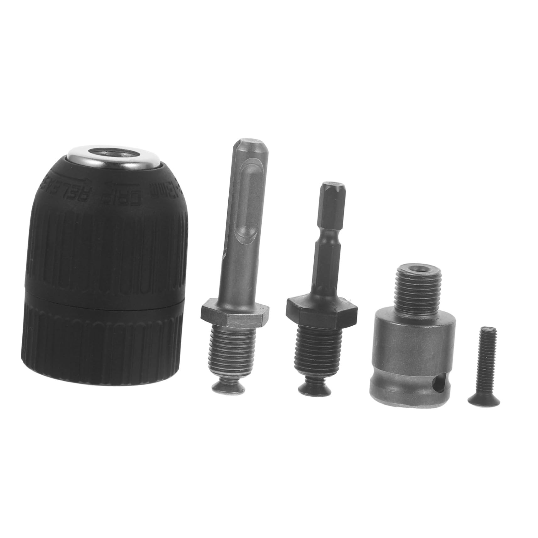 Kit adaptateur de mandrin de perceuse 13mm acier avec clé de serrage