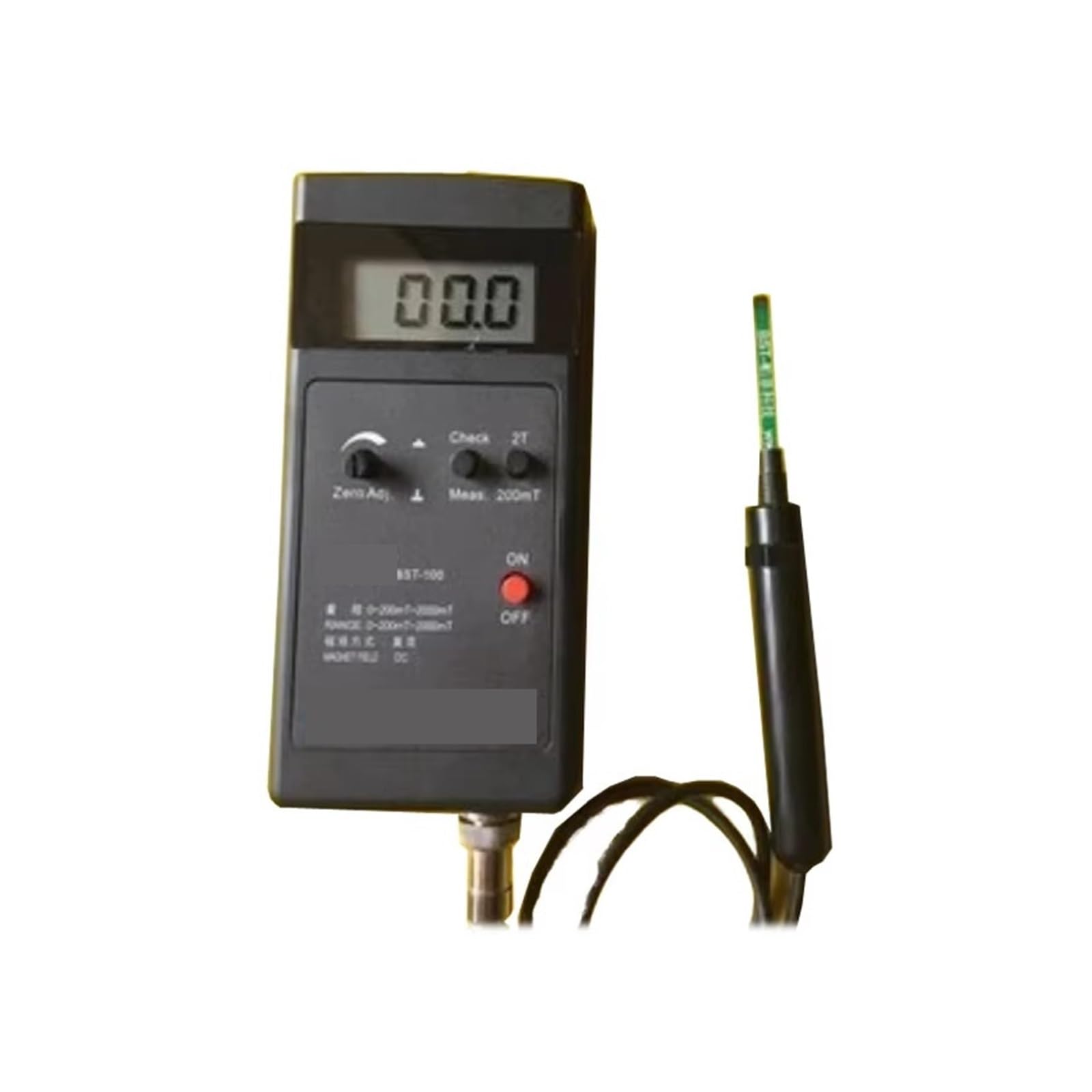 BST100 Handheld Digital Gauss Meter - Accurate Magnetic Field Strength Measurement Tool for Industrial Inspection