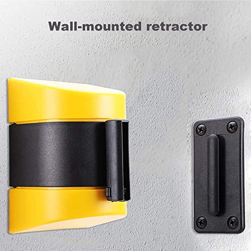 Solution de contrôle de foule murale avec sangle rétractable automatique