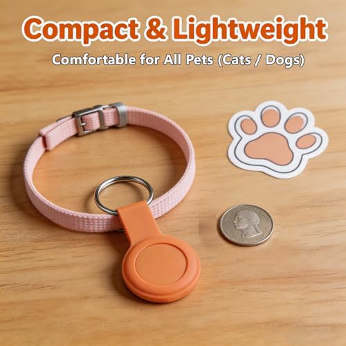 Dog Tracker, GPS Tracker for Dogs with Real-Time Location, No Monthly Fee, No SIM, IP68 Waterproof Ultra-Slim Lightweight with Holder, 365-Day Battery,for Android and iOS - image 7