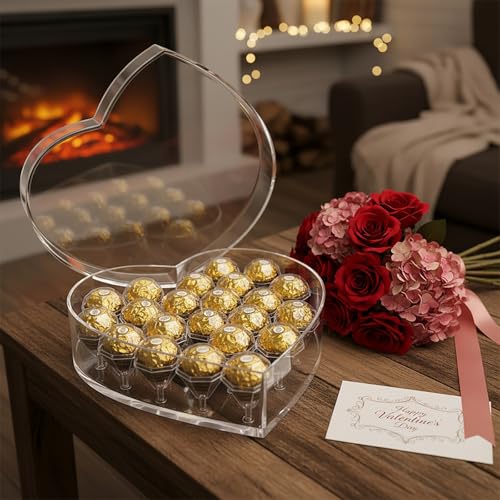 Nicunom 120 Pcs Chocolate Box Holder, Diamond Clear Chocolate Ball Bouquet Holder Flower Packaging Candy Wrapper Holders for Birthday Wedding Valentine's Day Party Favors Decor by Nicunom - Used condition - Image 6