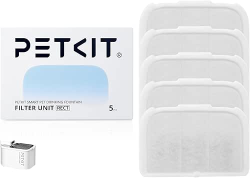 PETKIT Filtre Fontaine Eau Chat, Élément Filtrant Distributeur d’Eau pour