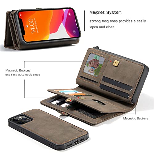 Étui en cuir iPhone 12 Pro Max à rabat élégant et chic - 7