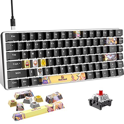 Teclado de videojuegos Hot Swap ideal para largas noches de streaming