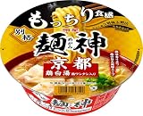 明星 別格麺神 京都鶏白湯[12個入、カップ麺、ラーメン、生めん風3層極太製法、濃厚スープ、ご当地の味、119g]