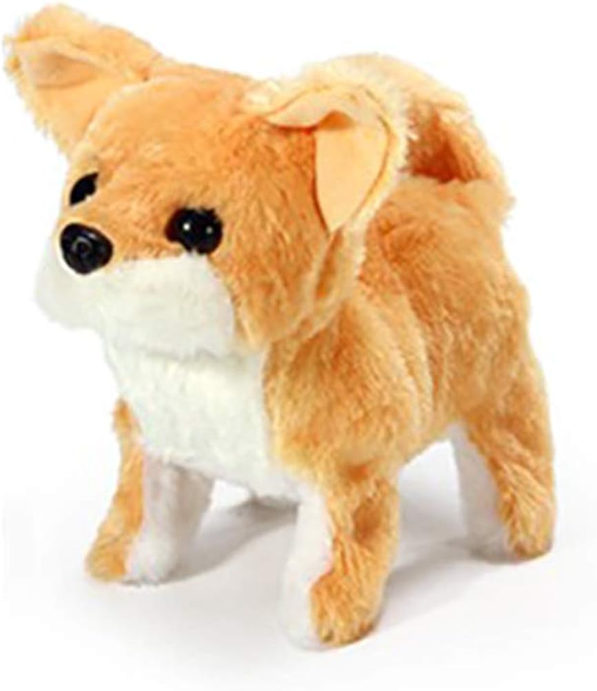 Fzd Sweet Stuffed Animal, Walking and Barking Puppy Dog Toy, Electronic