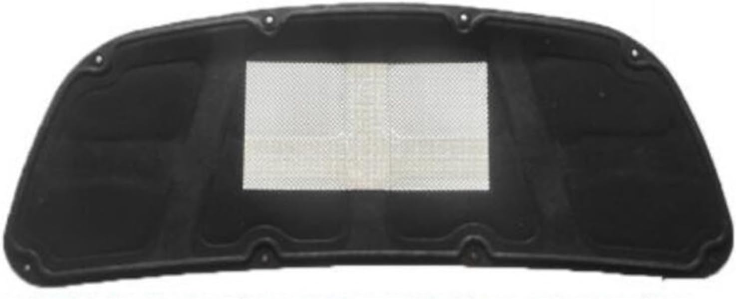 2012-2015 Compatible For Hyundai Elantra Avante MD UD Car Hood Engine Heat Sound Insulation Pad Cotton Soundproof Cover Mat Attachment(Black)