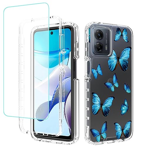 Coque Motorola G 5G 2023 transparente anti-choc pour éviter les bris d'écran