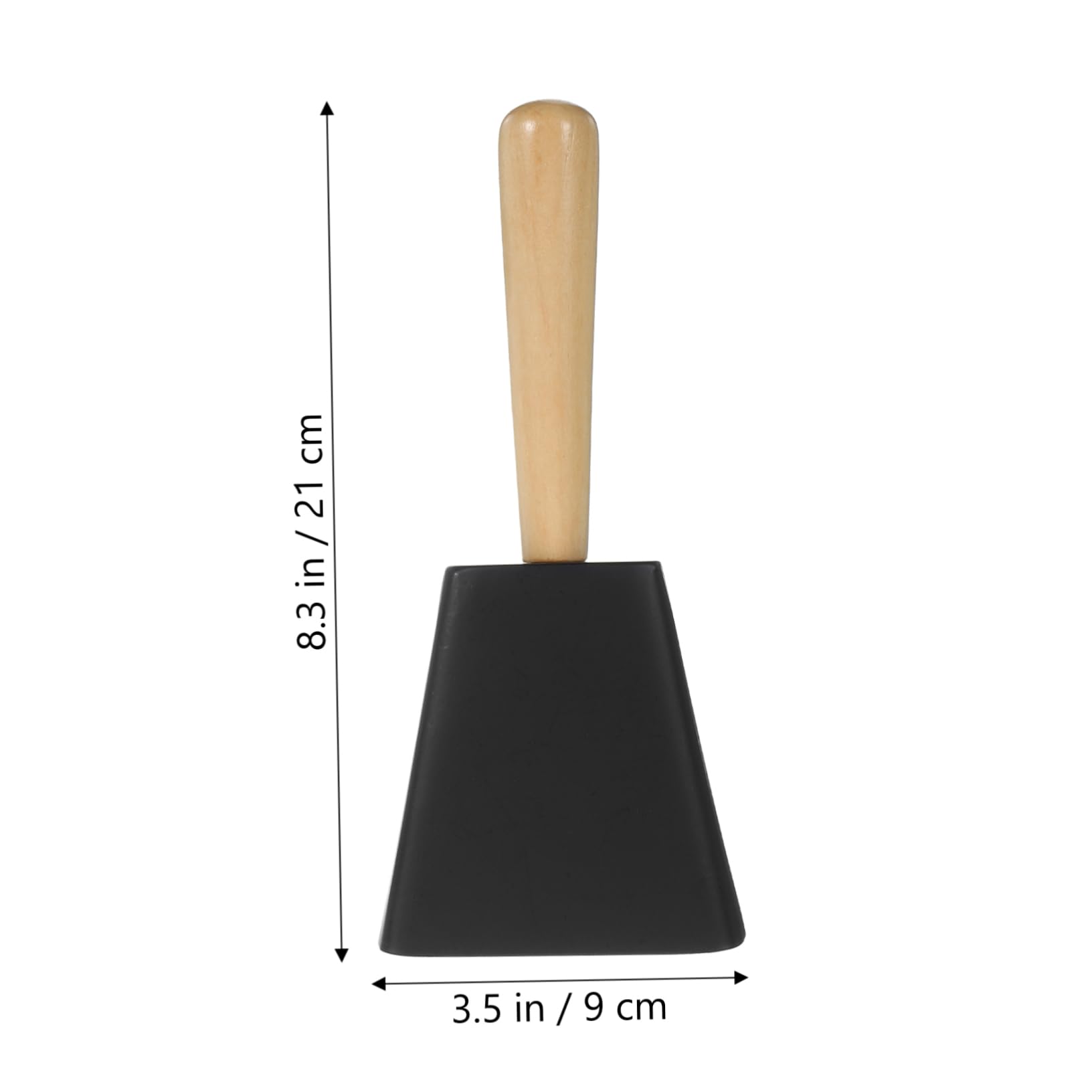 ULDIGI Metal Calling Bells with Handle Kids Music Instrument Bulk Pack for Sports School and Festive Occasions Random Color