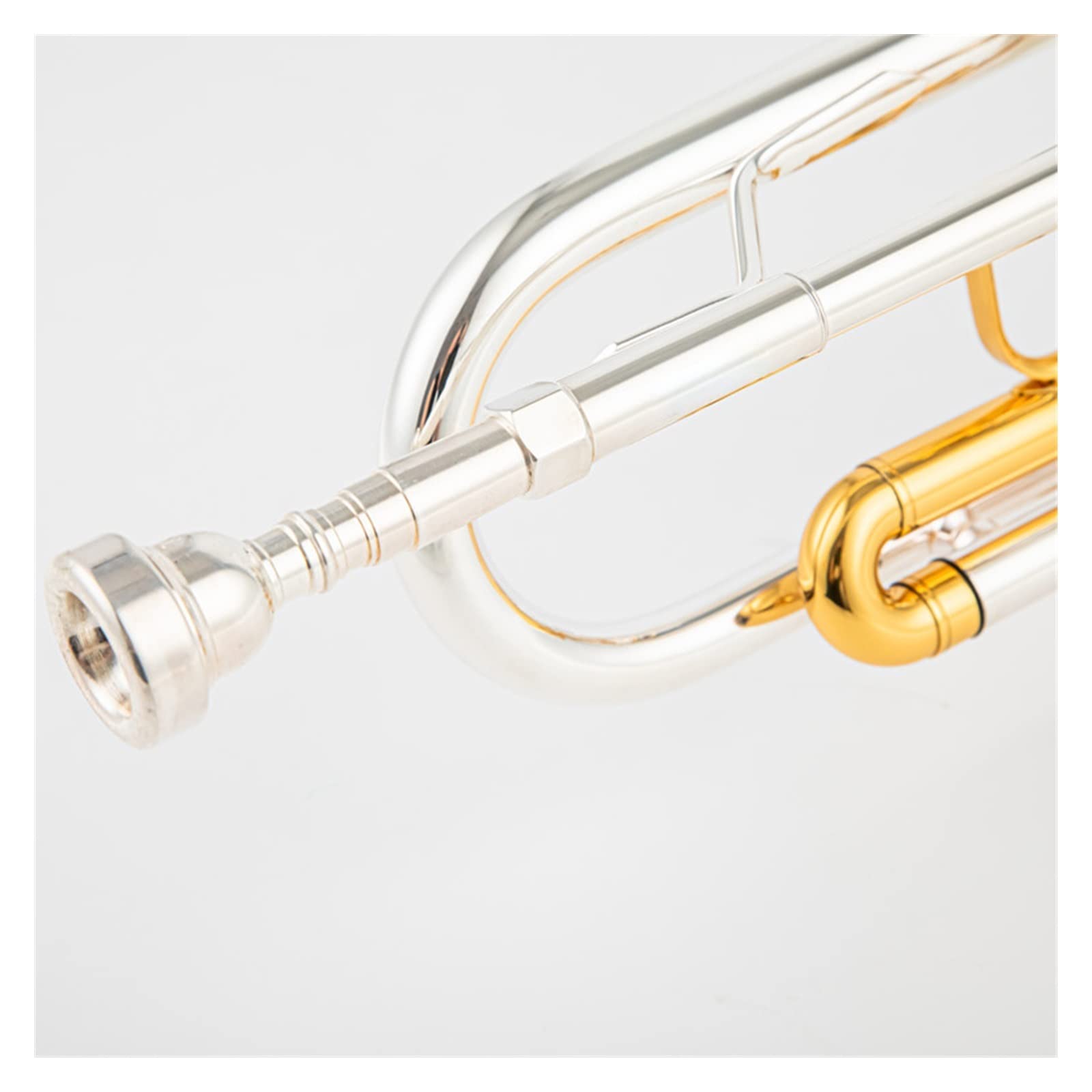 początkujących trąbka Profesjonalne Standardy Bb Mała Trąbka Profesjonalne Instrumenty Muzyczne Z Futerałem Silver Golden Key Do Użytku Studenckiego Trąbka