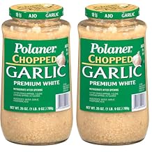 Polaner Chopped Garlic, 25 oz Pack of 2