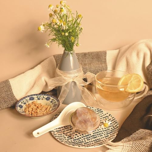 Image of Organic Positively Tea Company, Lavender Chamomile, Herbal Tea, Loose Leaf, 4 Ounce