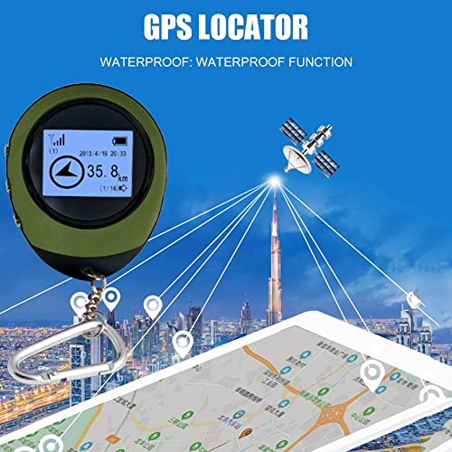 Brújula GPS portátil con hebilla para rutas de senderismo y turismo forestal activo 6