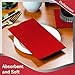 Perfectware - PW-2 Ply Dinner Napkin Red- 125 2 Ply Red Dinner Napkins - Pack of 125ct