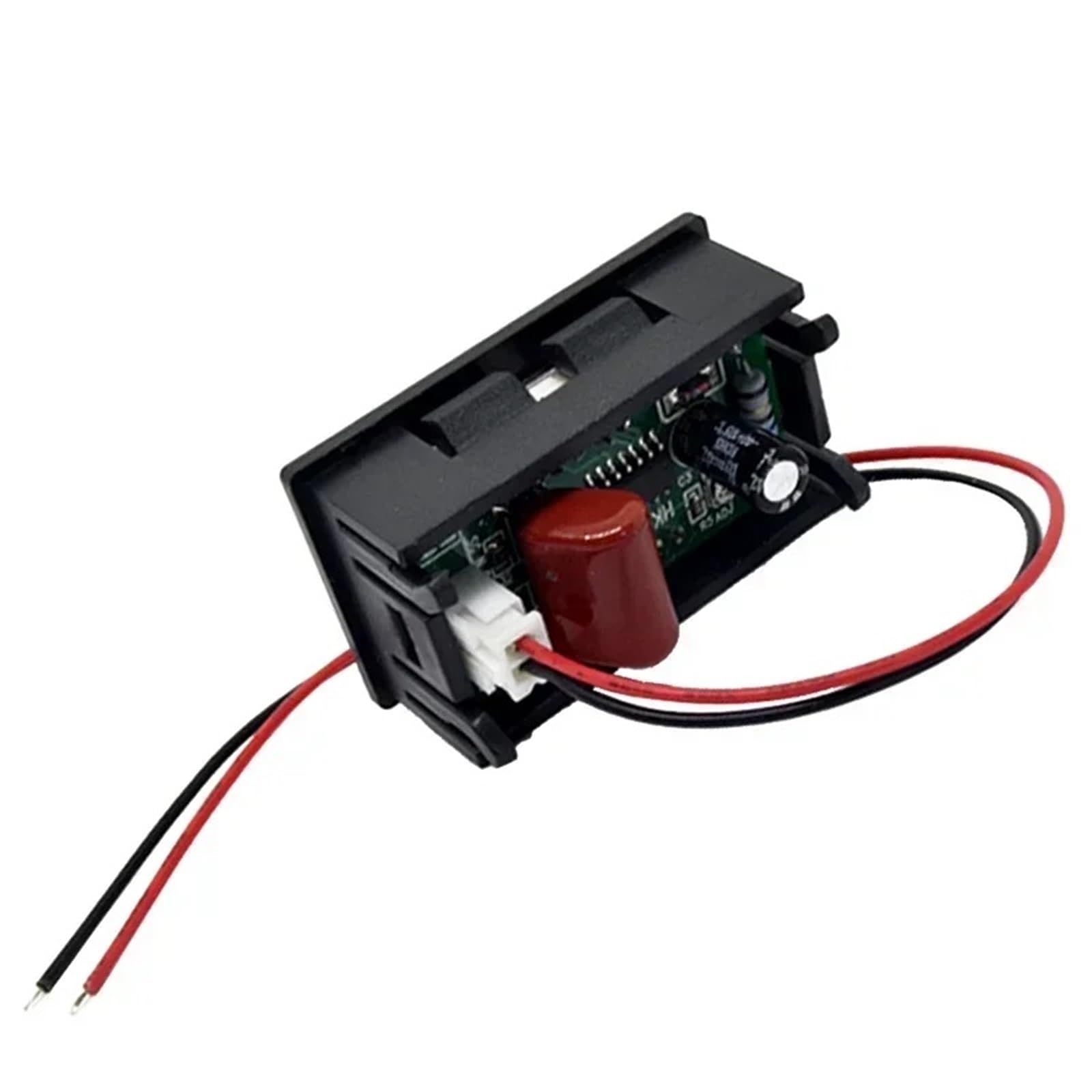 Cyfrowy wyświetlacz LED 0,56 cala miernik napięcia AC 30-500 V AC 0-600 V woltomierz kalibracja odczytu DC 3,5-30 V DC 0-100 V czerwony zielony niebieski (AC 0-600 V, zielona dioda LED)