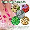 YUPZAR Sali da Pediluvio alle Erbe 10 Sacchetti, Con Assenzio (Artemisia), Zenzero e Piante Erboristiche, Bagno Piedi Rilassante, Pedicure, Cura Naturale dei Piedi e delle Unghie