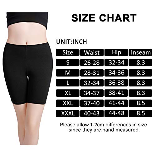 image for wirarpa Women's Cotton Boy Shorts Underwear Long Leggings Under Shorts