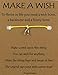 Charmed Greetings, Wish Bracelet, Wishbone Charm, Thoughtful Card
