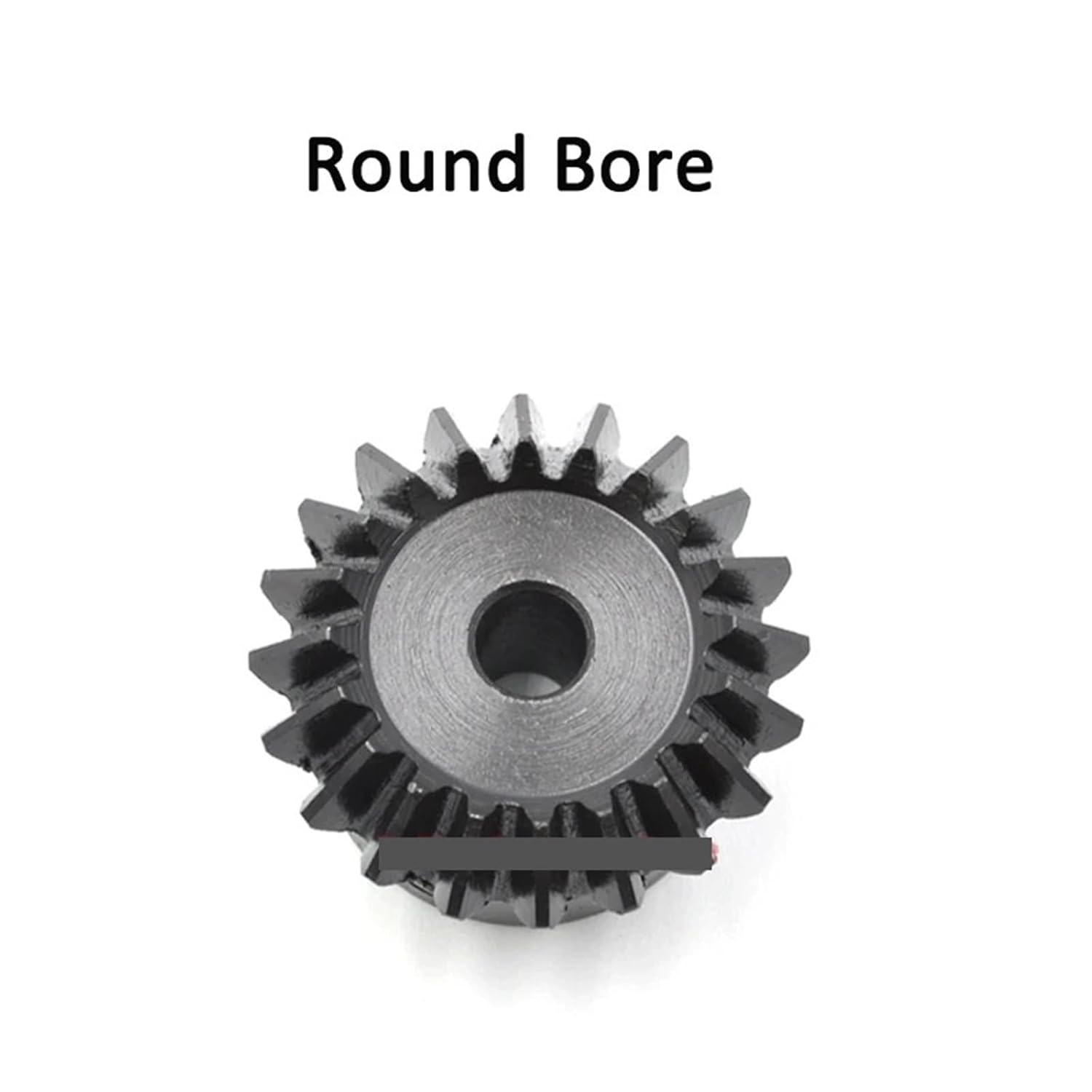 Bevel Gear 2M 20 25 30 Teeth 90 Degrees Meshing Angle Steel Gears 1:1 Speed Ratio 20T 25T 30T Bore 12-18mm 1Pcs(12mm (Keyway 4mm),20 Teeth)