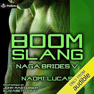 Boomslang Audiolibro Por Naomi Lucas arte de portada