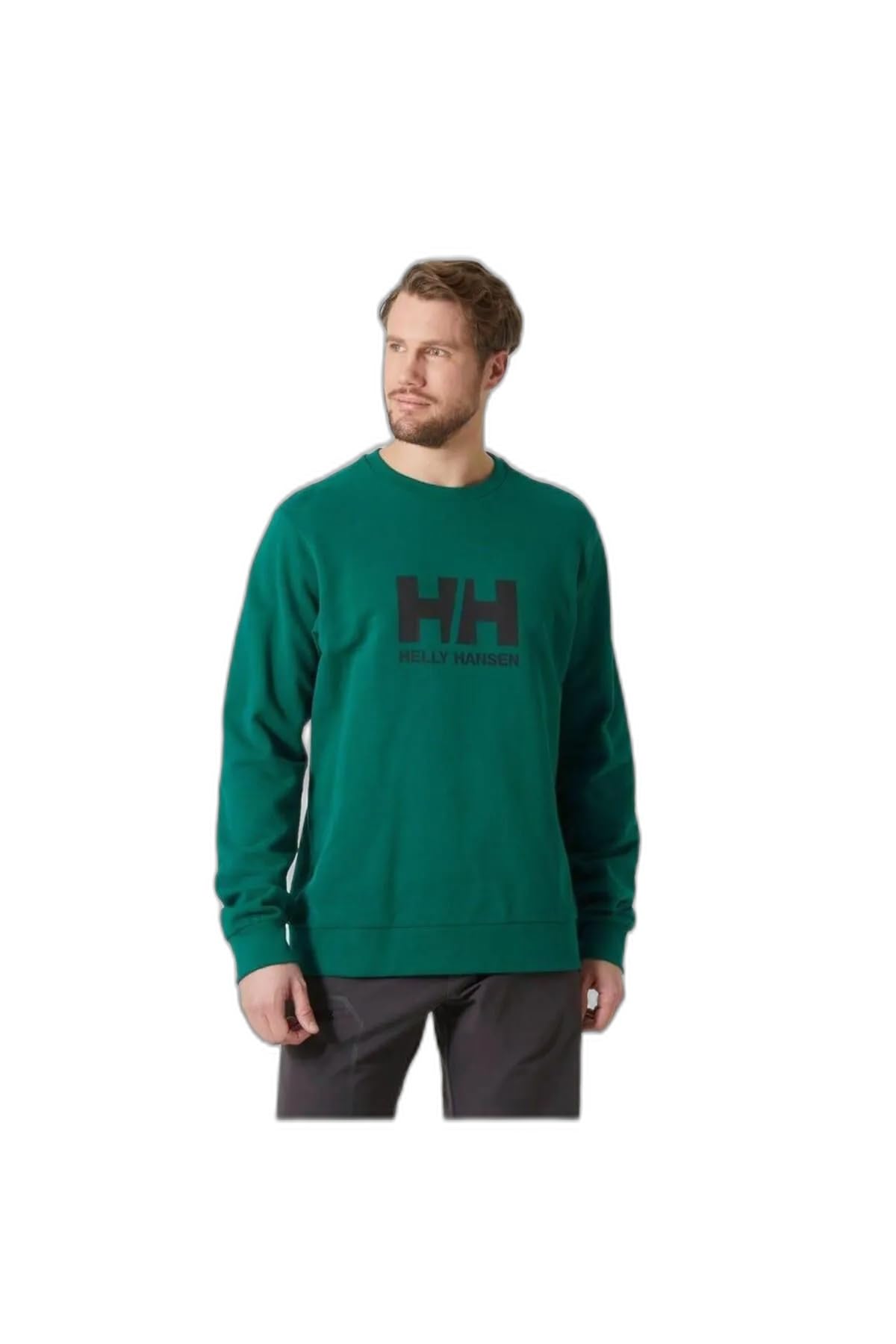 Helly Hansen Men's 597 Navy Helly-Hansen Hh Logo Crew Sweater 2.0, Xxl