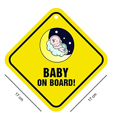 Image of Billy Bum Baby On Board (Moon)