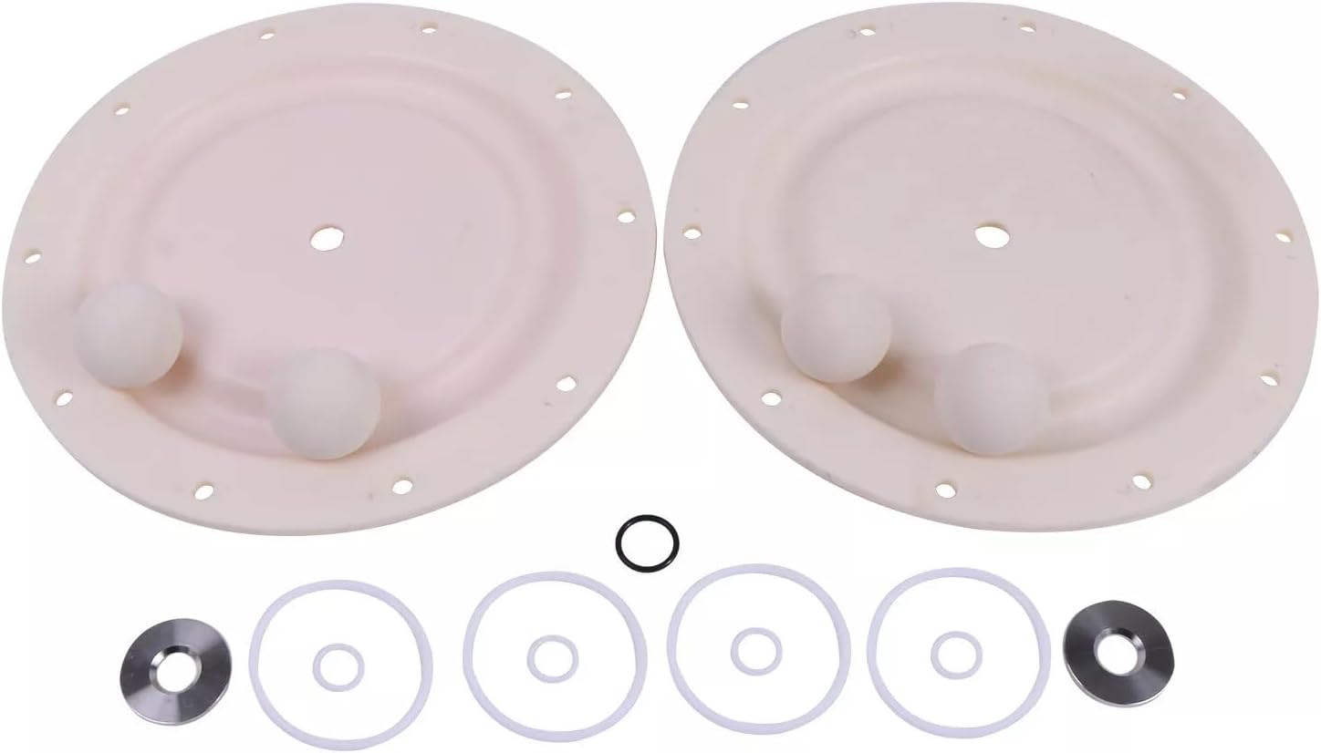 Fluid Section Repair Kit 637124-C9 Compatible for Ingersoll Rand ARO Air Diaphragm Pump