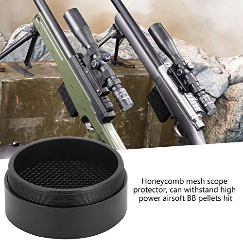 Anti Reflection Device, Durable Aluminum Alloy Anti Reflection Sunshade Protective Cover For Trijicon Srs Dr 1 4X Scope(32Mm) 40Mm Scope Sunshade Anti Reflection Devi Scope Honeycomb #TOP3