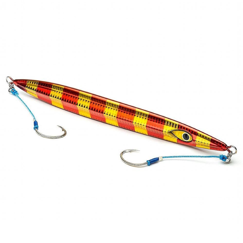 Jig Mustad Ironman Rip Roller à descente rapide et action de roulis fluide