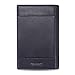 HISCOW Italian Leather To Do List Notepad & Pocket Notebook - 3x5 Memo Pad with Secure Pen Holder, Refillable Note Jotter Organizer for Work & Travel, Black