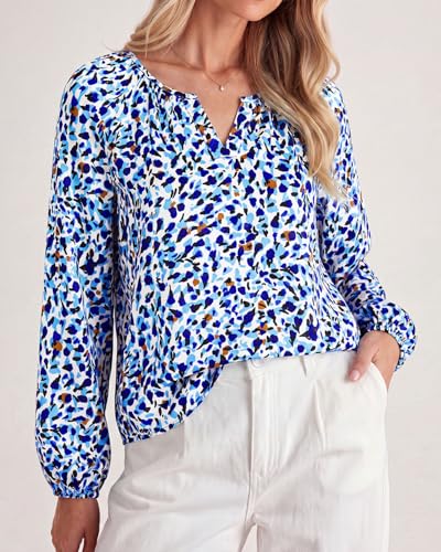 Dressy Casual V Neck Blouses - image 4