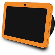 Skin Compatible with Amazon Echo Show 8 3rd Gen, 2023 - Solid Orange - Premium 3M Vinyl Protective Wrap Decal Cover - Easy to Apply | Crafted in The USA by MightySkins