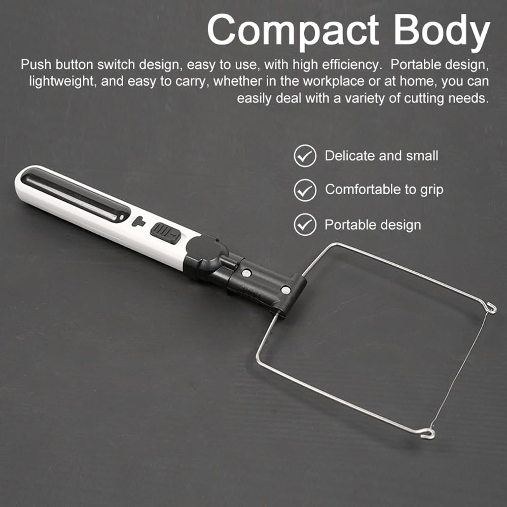 Cortador de espuma inalámbrico portátil, Cortador de espuma de alambre caliente Pluma Kit de herramientas de corte de espuma de poliestireno Kit de soldadura electrónica Pluma de grabado