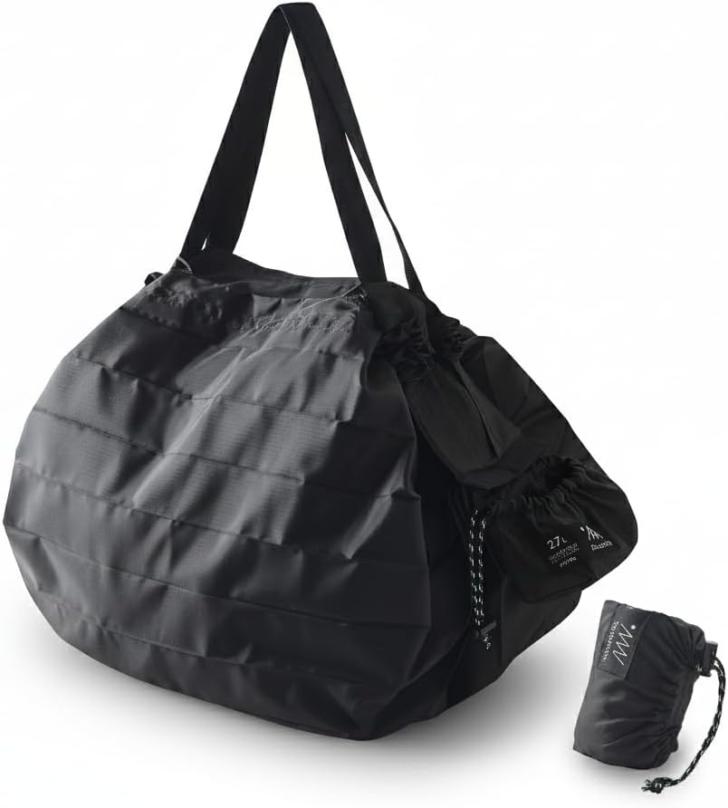 Shupatto パッカブルバッグ 27L ブラック