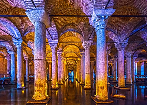 Fond photographique palais doré 3x2m et décor de fête d'anniversaire
