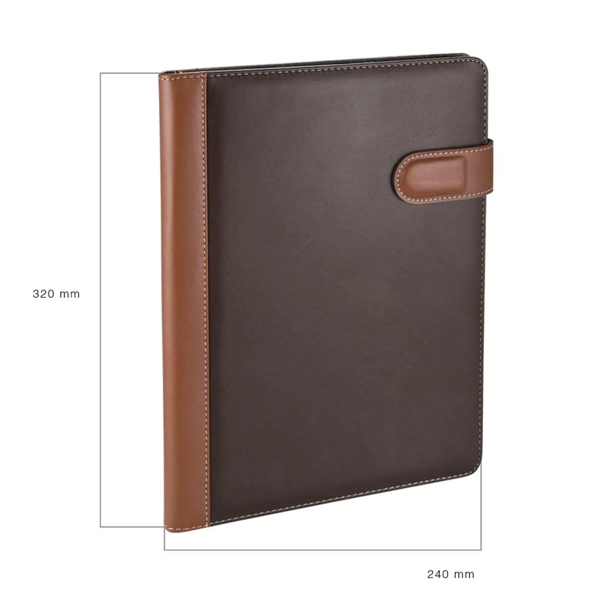 Contatore di segreteria con macchina, formato A4 (100 fogli), 24,5 x 32 cm