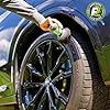 ExoForma Flow Tire Shine Applicator | Reusable Car & Truck Tire Dressing Applicator for No-Drip, Streak-Free Shine | Works with All Tire Shine & Gels | Professional Car Detailing Tool #2